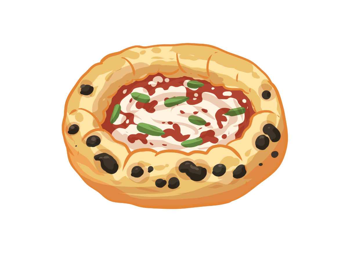 pizza a canotto Salamico