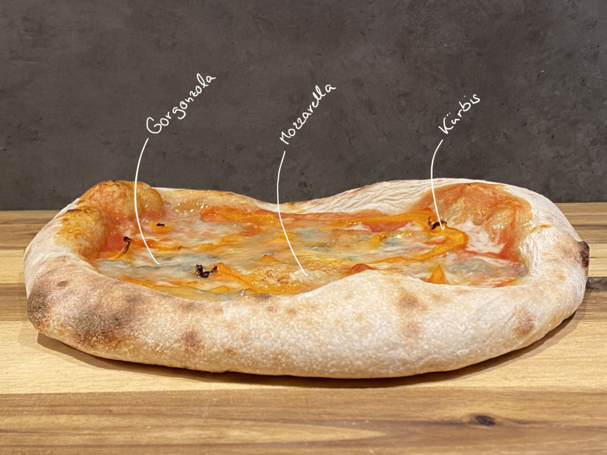 Pizza Kürbis Gorgonzola