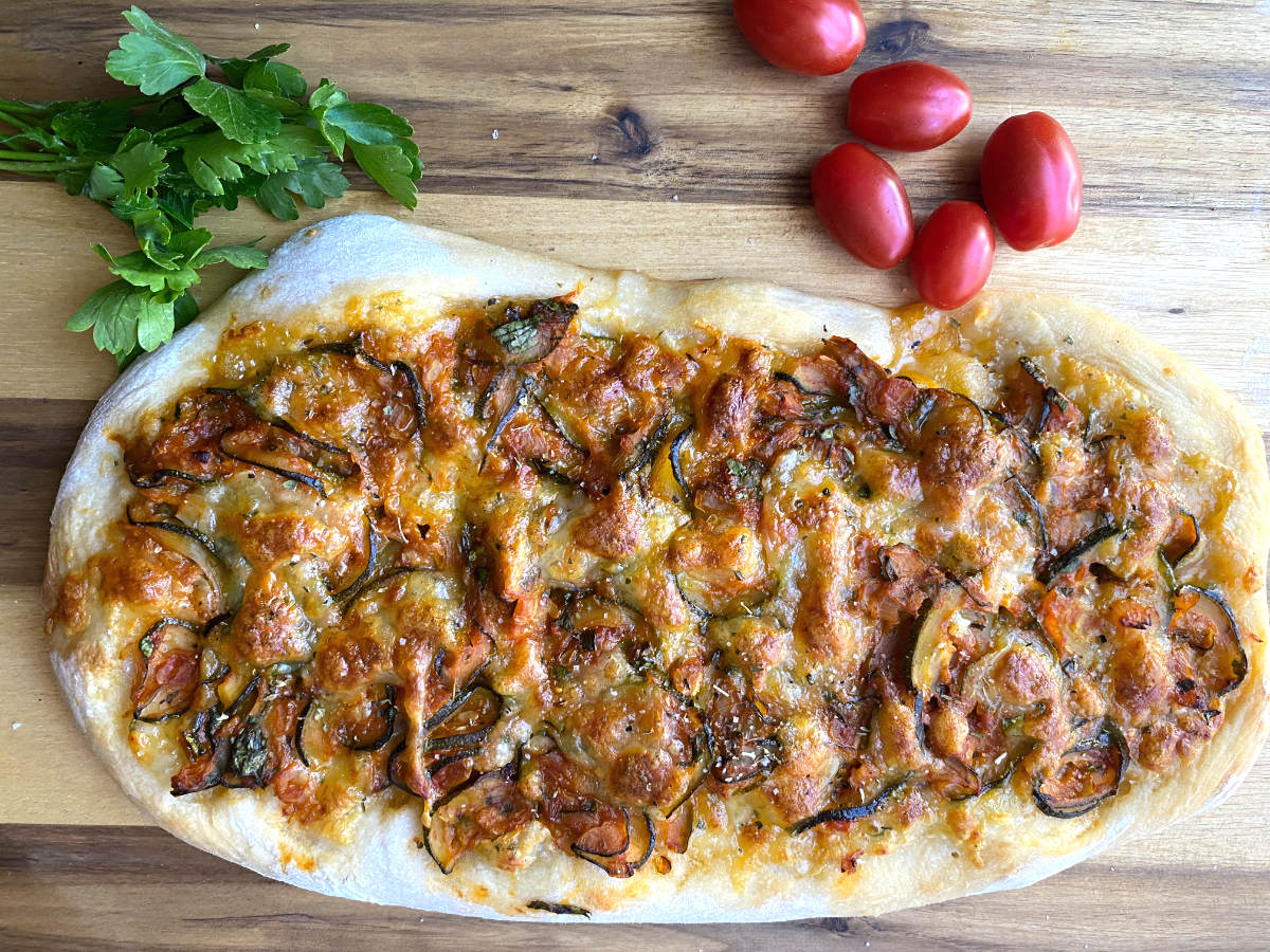 Pinsa Romana Zucchini Trifolato